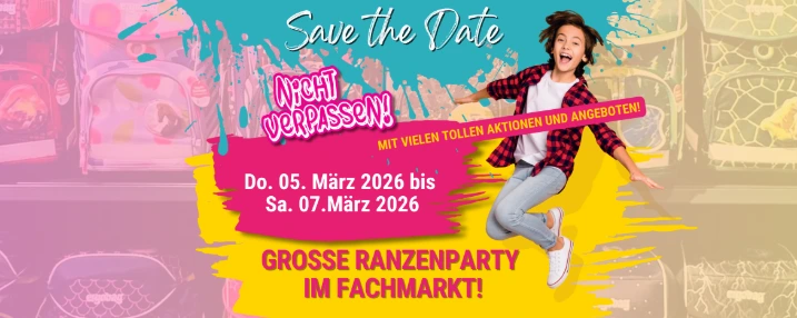 Ranzenparty im Fachmarkt