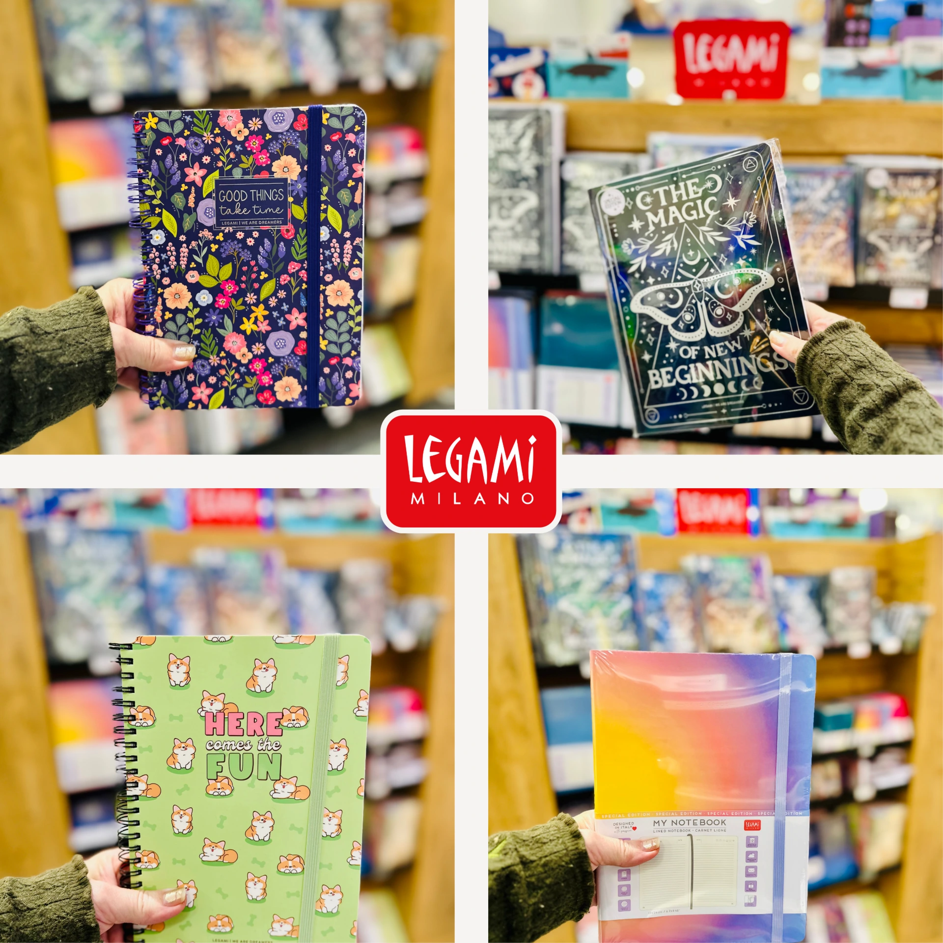 4 Kalender von Legami