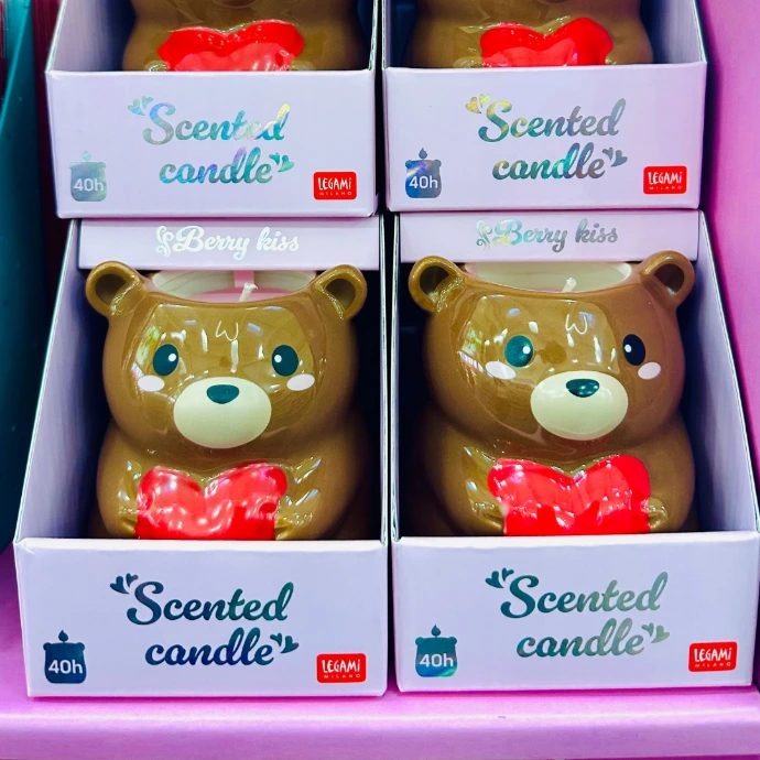 Legami Kerzen Teddy mit Herz