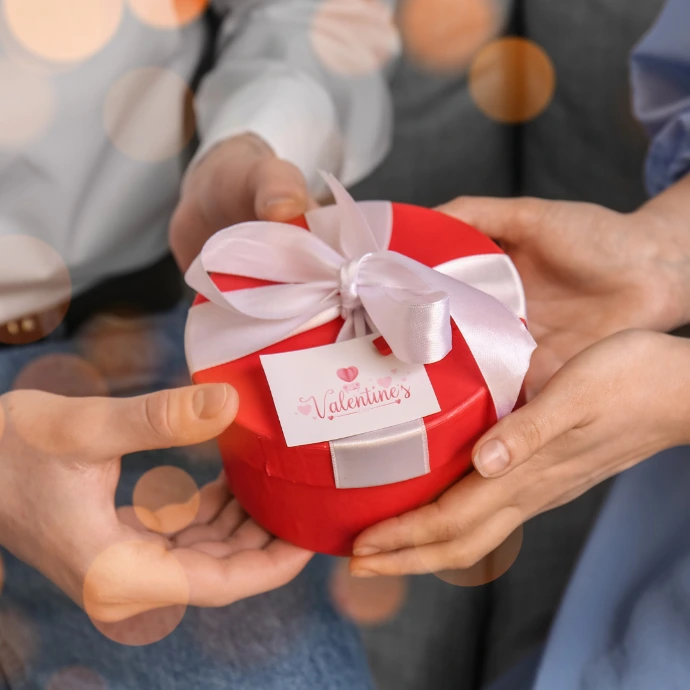 Geschenk zum Valentinstag