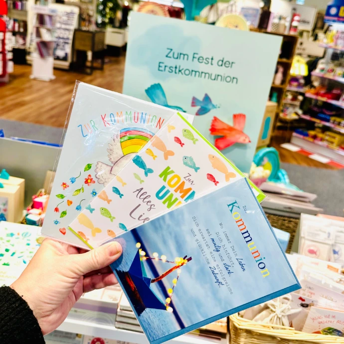 Grußkarten für die Erstkommunion