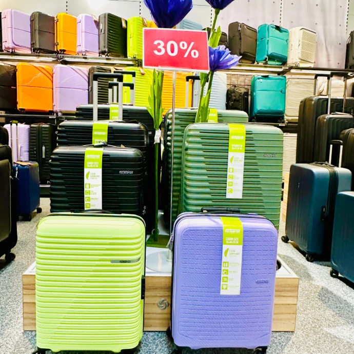 Koffer um 30% reduziert